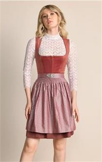 Krüger Dirndl Mini Alisha rost - Gr.34