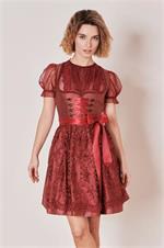 Krüger Dirndl Mini Armanda rot - Gr.32