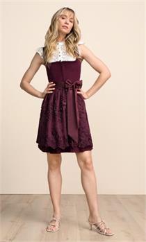 Krüger Dirndl Mini Betty beere - Gr.44