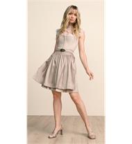 Krüger Dirndl Mini Evi beige