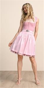Krüger Dirndl Mini Evi rose - Gr.34