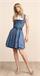Krüger Dirndl Mini Jocelyn blau - Gr.38