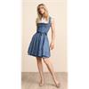 Krüger Dirndl Mini Jocelyn blau - Gr.40