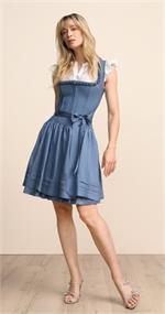 Krüger Dirndl Mini Jocelyn blau - Gr.40