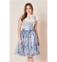 Krüger Dirndl Mini Karlotta hellblau