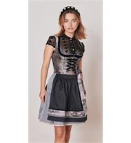Krüger Dirndl Mini Laurina grau