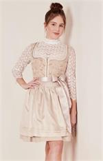 Krüger Dirndl Mini Mae beige - Gr.36