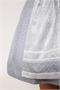 Krüger Dirndl Mini Maella h'blau/silber - Gr.44 | Bild 3
