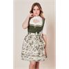 Krüger Dirndl Mini Merja oliv - Gr.32