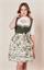 Krüger Dirndl Mini Merja oliv - Gr.40