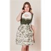 Krüger Dirndl Mini Merja oliv - Gr.40