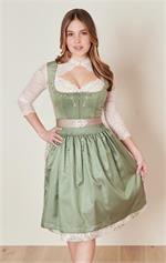 Krüger Dirndl Mini Neelia grün - Gr.32