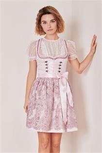 Krüger Dirndl Mini Paulin rose - Gr.38