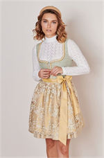 Krüger Dirndl Mini Winnie gelb - Gr.36