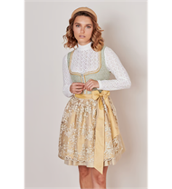 Krüger Dirndl Mini Winnie gelb