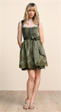 Krüger Dirndl Mini Yosie grün - Gr.40
