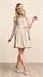Krüger Dirndl Mini Zarina beige - Gr.44