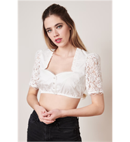 Krüger Dirndlbluse 211365 ecru