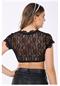 Krüger Dirndlbluse Carina schwarz mit Spitze KA - Gr.32 | Bild 2
