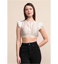 Krüger Dirndlbluse Flügelarm Eve ecru