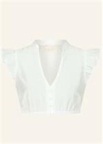 Krüger Dirndlbluse Flügelarm Leda ecru - Gr.40