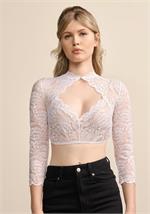 Krüger Dirndlbluse Julene ecru - Gr.42