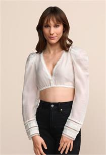 Krüger Dirndlbluse LA Reva ecru - Gr.36 Krüger Dirndlbluse LA Reva ecru - Gr.36