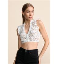 Krüger Dirndlbluse Lorea ecru