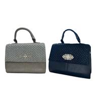 Lady Edelweiss Umhängetasche m.Brosche