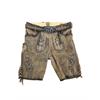 Lederhose Kurz Kochelsee quarz - Gr.50
