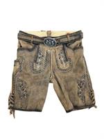 Lederhose Kurz Kochelsee quarz - Gr.50