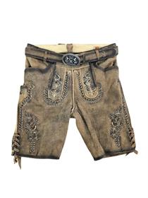 Lederhose Kurz Kochelsee quarz - Gr.52