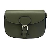 Luisesteiner Handtasche mit Schnalle - oliv