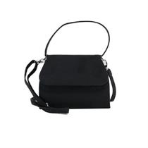 Luisesteiner Tasche Velour CILLI - schwarz