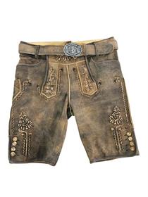 Maddox Lederhose Kurz Zugersee nuss - Gr.50