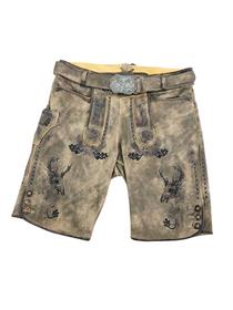 Maddox Lederhosen Kurz Greifensee coffee - Gr.52