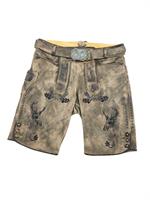 Maddox Lederhosen Kurz Greifensee coffee - Gr.58
