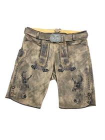 Maddox Lederhosen Kurz Greifensee marmor - Gr.48