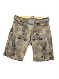 Maddox Lederhosen Kurz Greifensee marmor - Gr.50