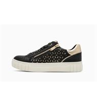 Marco Tozzi Damenschuh Sneaker schwarz/gold