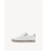 Marco Tozzi Sneaker weiss/Glitzer