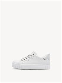 Marco Tozzi Sneaker weiss/silber - Gr.38