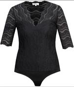 Marjo Body Gina-Lotta schwarz Halbarm - Gr.34