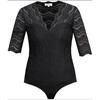 Marjo Body Gina-Lotta schwarz Halbarm - Gr.36