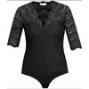 Marjo Body Gina-Lotta schwarz Halbarm - Gr.40