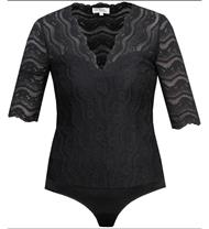 Marjo Body Gina-Lotta schwarz Halbarm