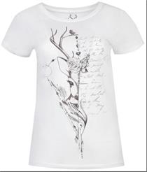 Marjo Damen T-Shirt Ulla edelweiss - S