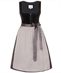 Marjo Dirndl Kurz Bidingen lakritz - Gr.38