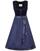 Marjo Dirndl Kurz Bidingen nachtblau - Gr.44
