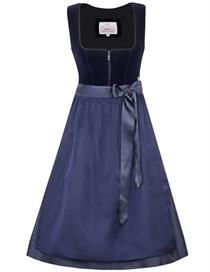 Marjo Dirndl Kurz Bidingen nachtblau - Gr.44